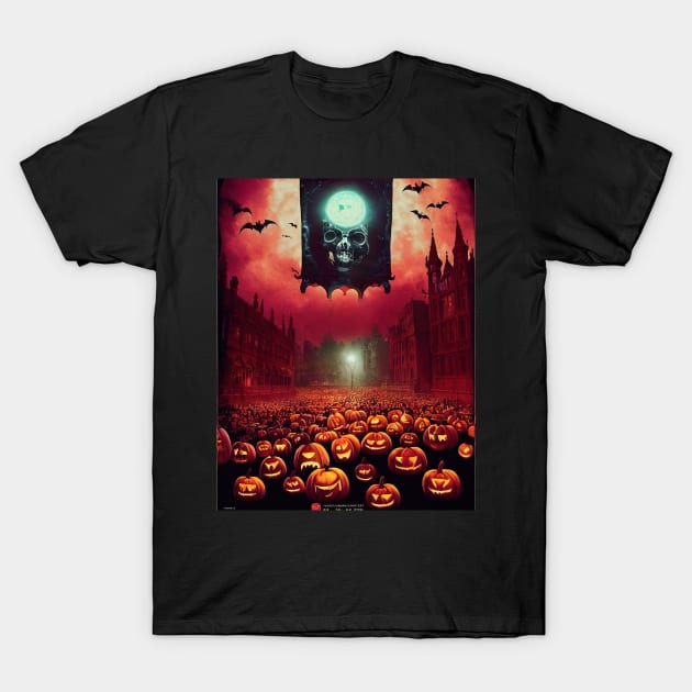 Halloween town death pumpkins T-Shirt by ComicsFactory